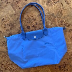 Longchamp Le Pliage Green L Tote Bag - Blue